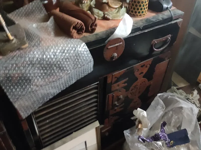 一戸建ての片付け現場
