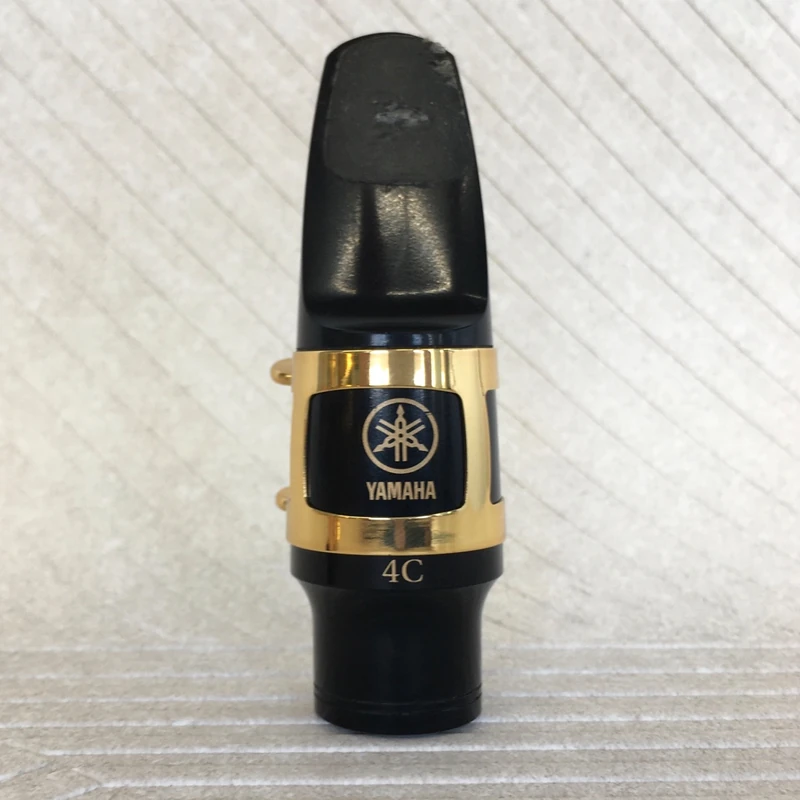 アルトサックス用4Cマウスピースの先端の使用痕