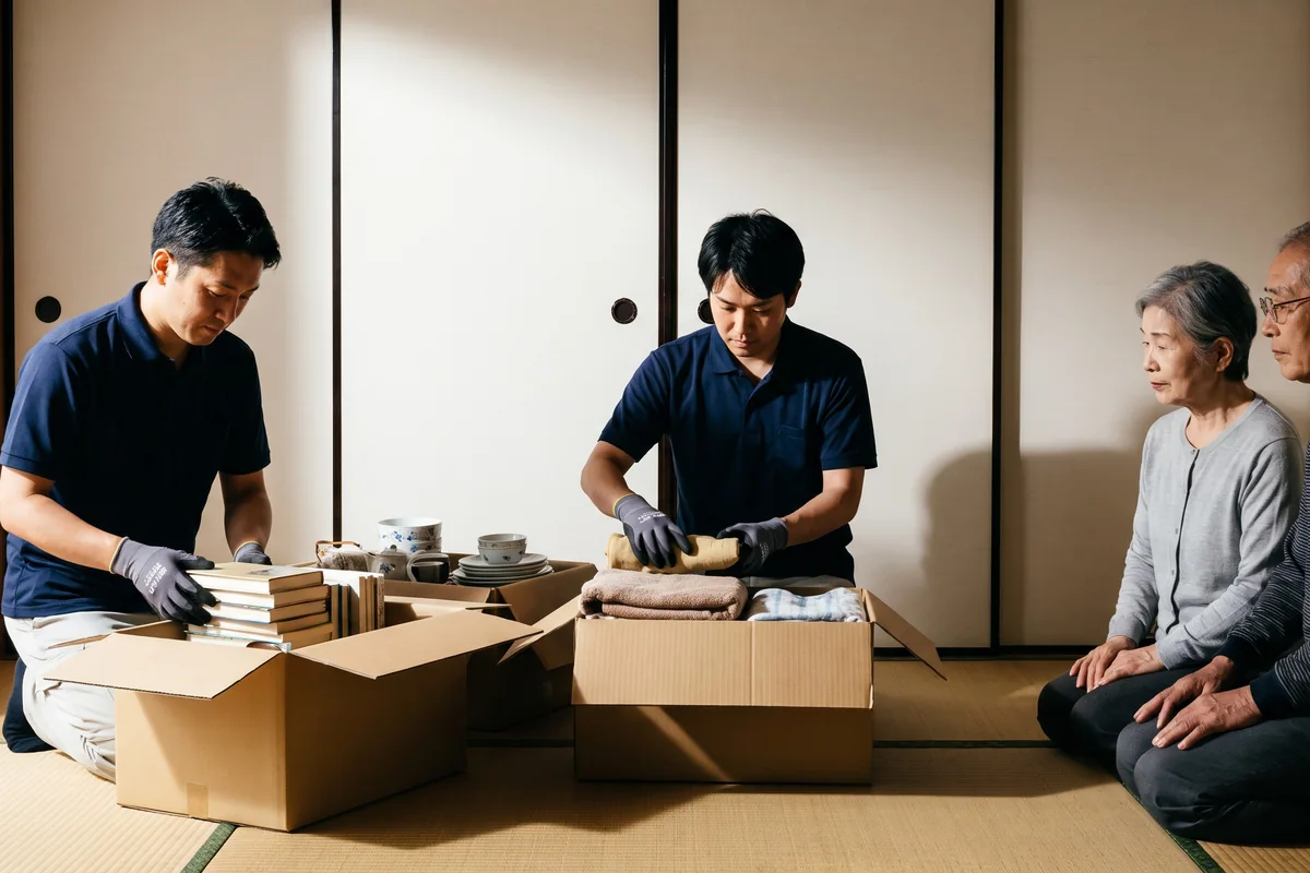 仕分け作業の様子（※イメージ）